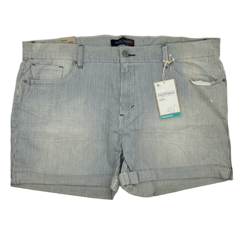 Levi’s Juniors Boyfriend Relaxed Fit Denim Shorts Size 17